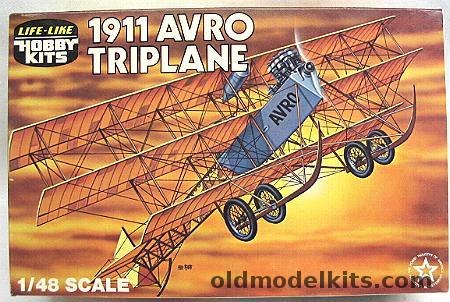 Life-Like 1/48 1911 Avro Triplane (ex-Pyro), 09606 plastic model kit